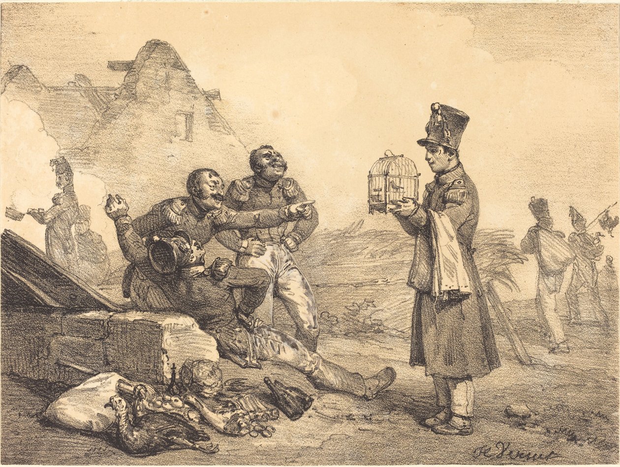 My Corporal, I Could Only Get This by Emile Jean Horace Vernet