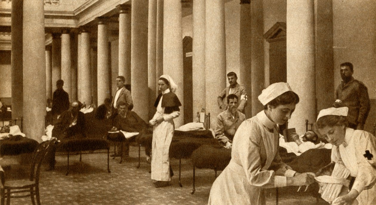 Boer and Briton Nursed Together, 1900, 1933 by Horace Walter Nicholls