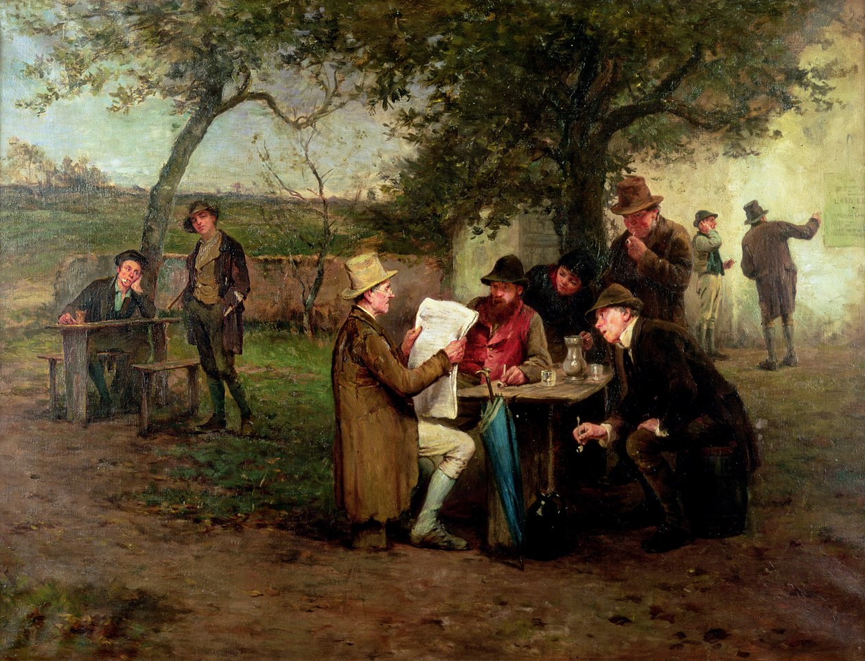 Reading the News; The Proclamation of the Land League by Howard Helmick