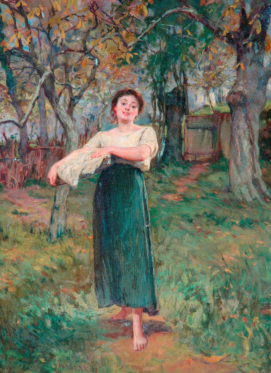 The Laundry Maid by Howard Helmick: Buy fine art print