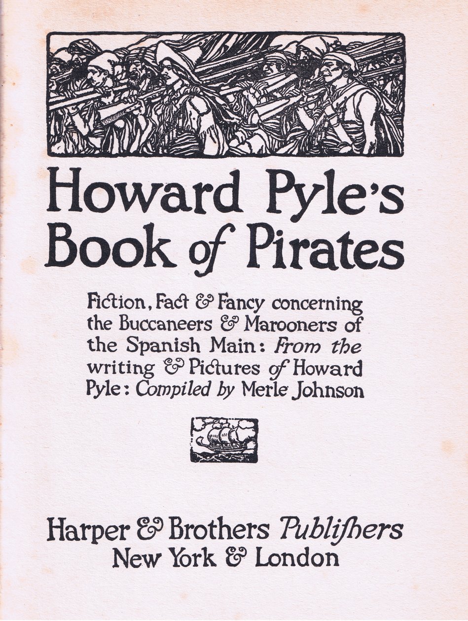 Title page by Howard Pyle