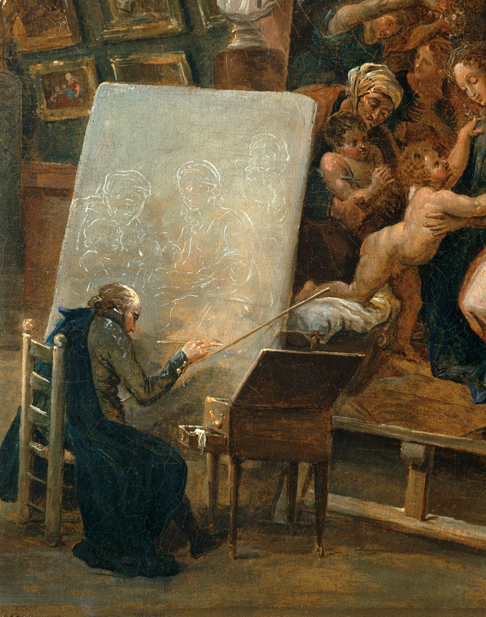 Project for the Development of the Grande Galerie of the Louvre by Hubert (circle of) Robert