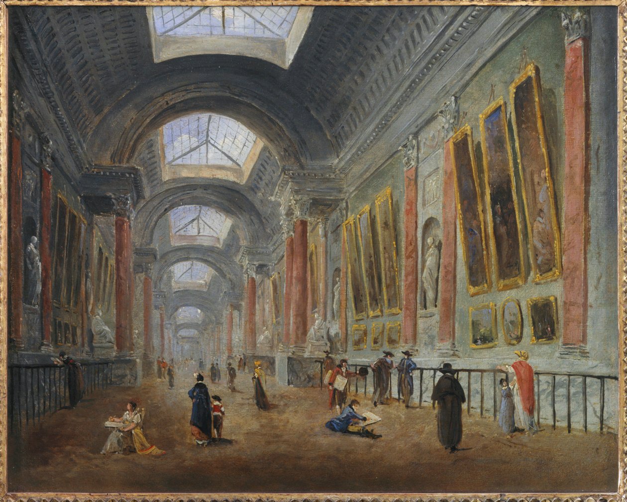 Project for the Development of the Grande Galerie of the Louvre by Hubert (circle of) Robert