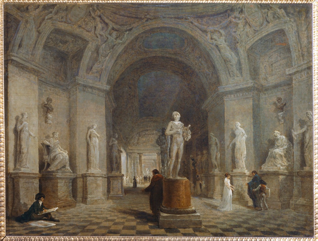 Project for the Development of the Rotunda of Mars by Hubert (circle of) Robert