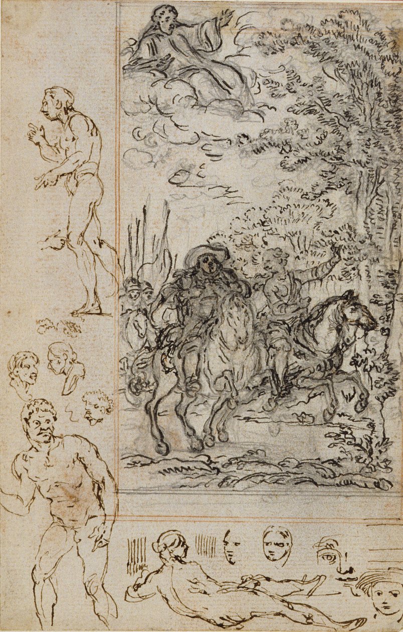 Study for Vignette in Voltaire