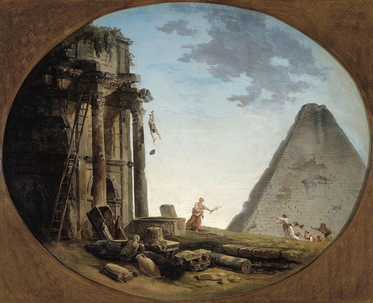 The Accident by Hubert Robert