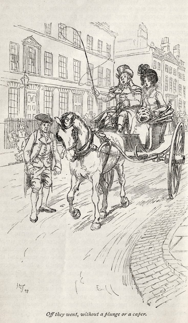 Northanger Abbey by Hugh Thomson