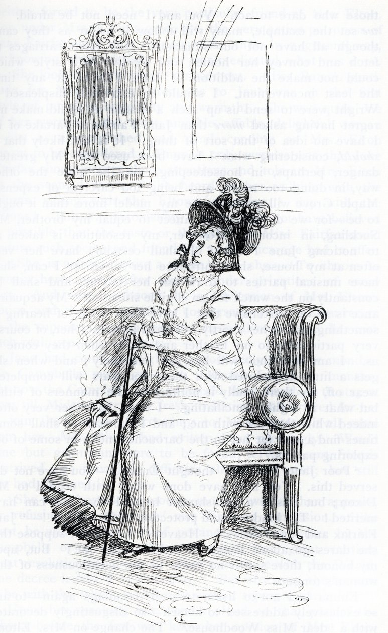 Mrs. Elton by Hugh Thomson
