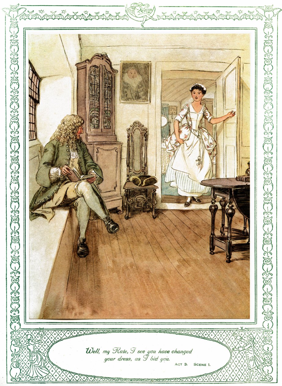 She Stoops to Conquer by Hugh Thomson