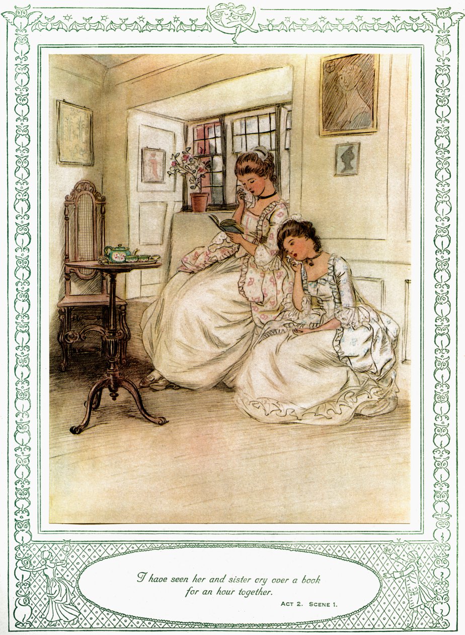 She Stoops to Conquer by Hugh Thomson