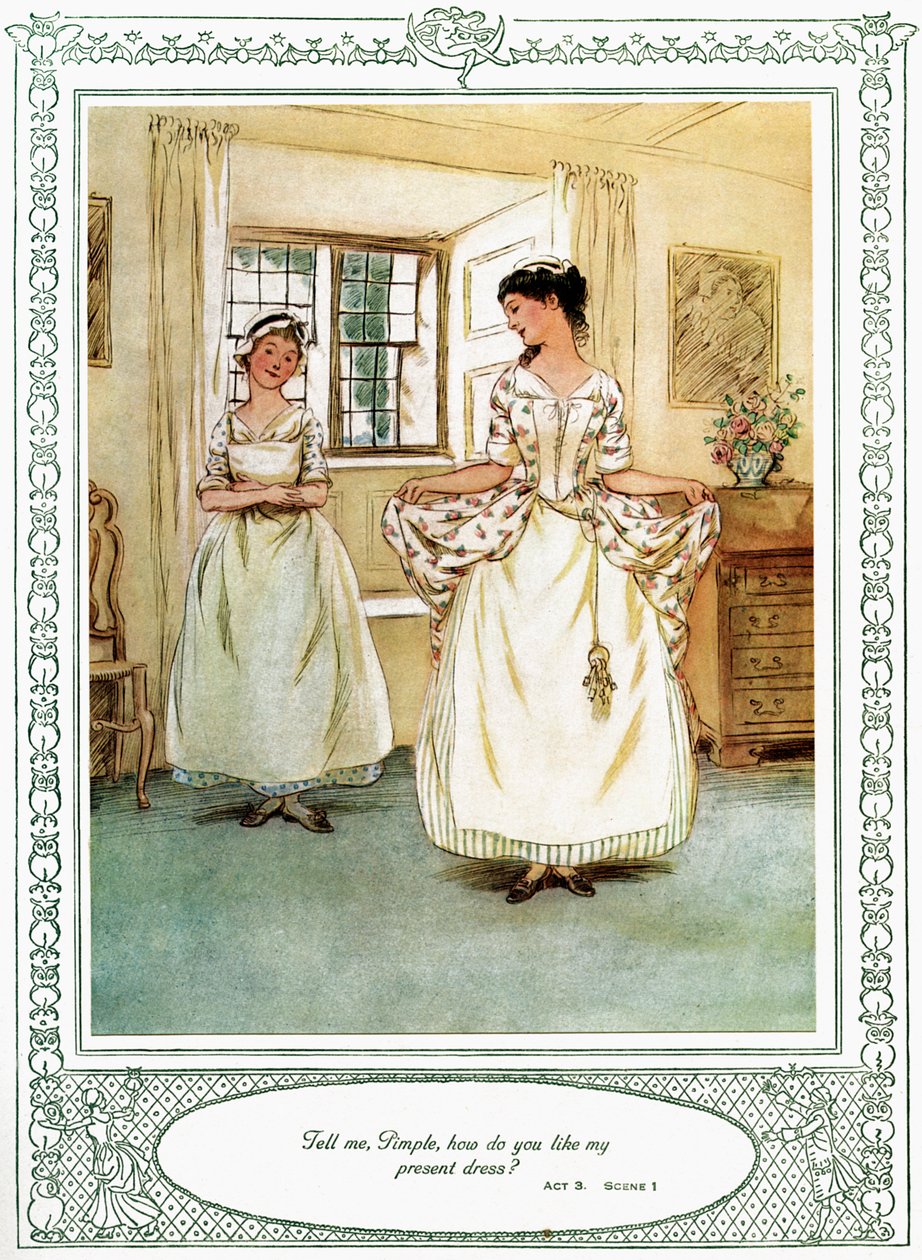 She Stoops to Conquer by Hugh Thomson