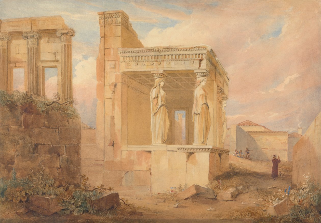 The Erechtheum, Athens by Hugh William Grecian Williams
