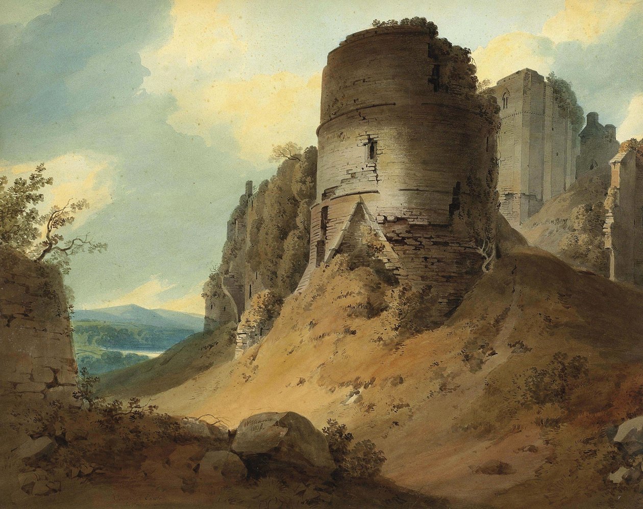 Goodrich Castle by Hugh William Williams