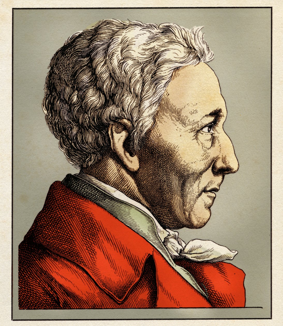 Albrecht Daniel Thaer (1752-1828) by Hugo Bürkner