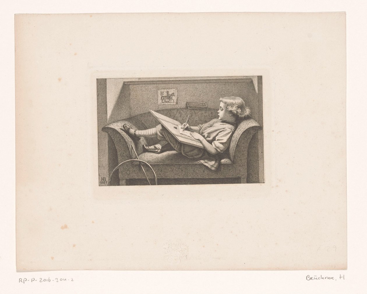 The Little Draughtsman by Hugo Bürkner