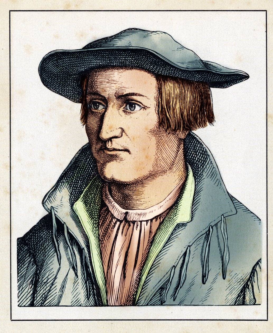 Sebastian Munster (1488-1552) by Hugo Bürkner