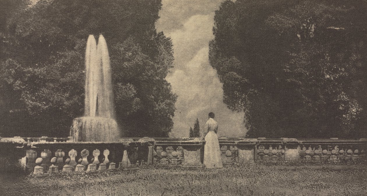 Camera Work: Villa Torlonia by Hugo Henneberg