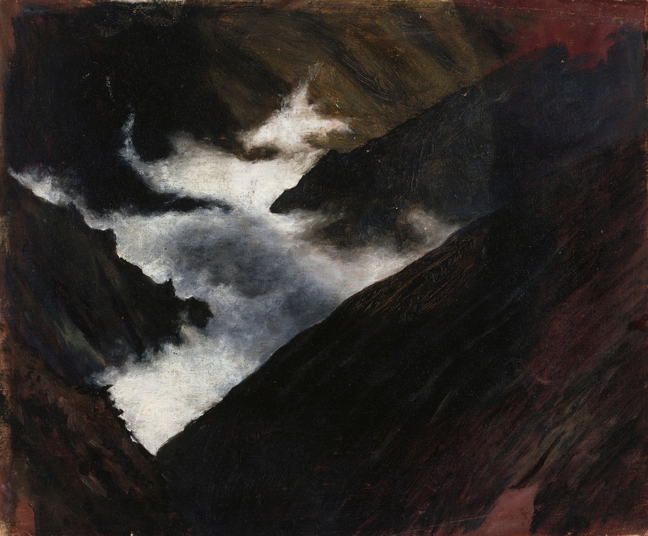 Mountain Stream in Caucasia by Hugo Simberg
