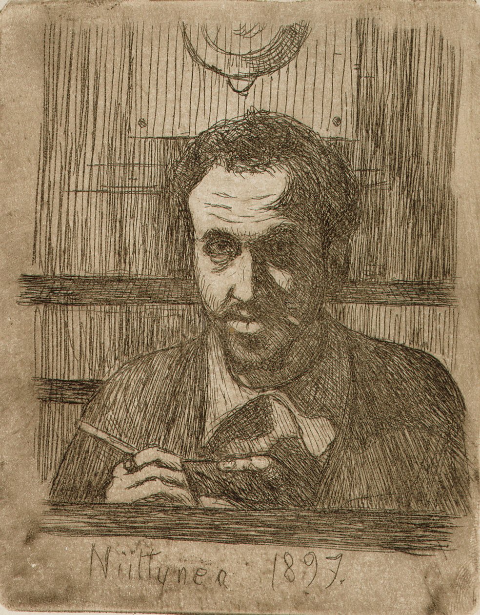 Self-Portrait II by Hugo Simberg