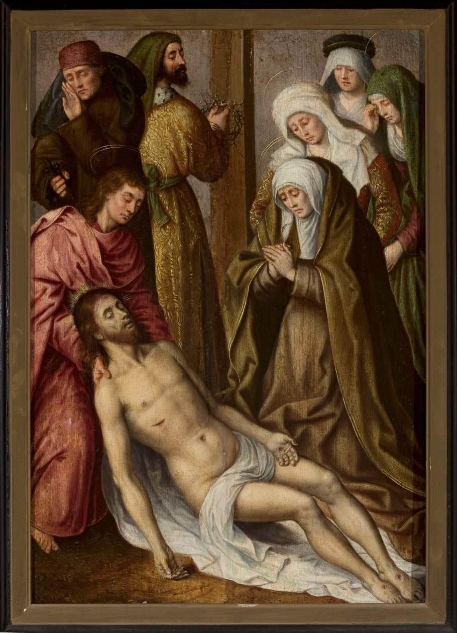 Lamentation of Christ by Hugo van der Goes