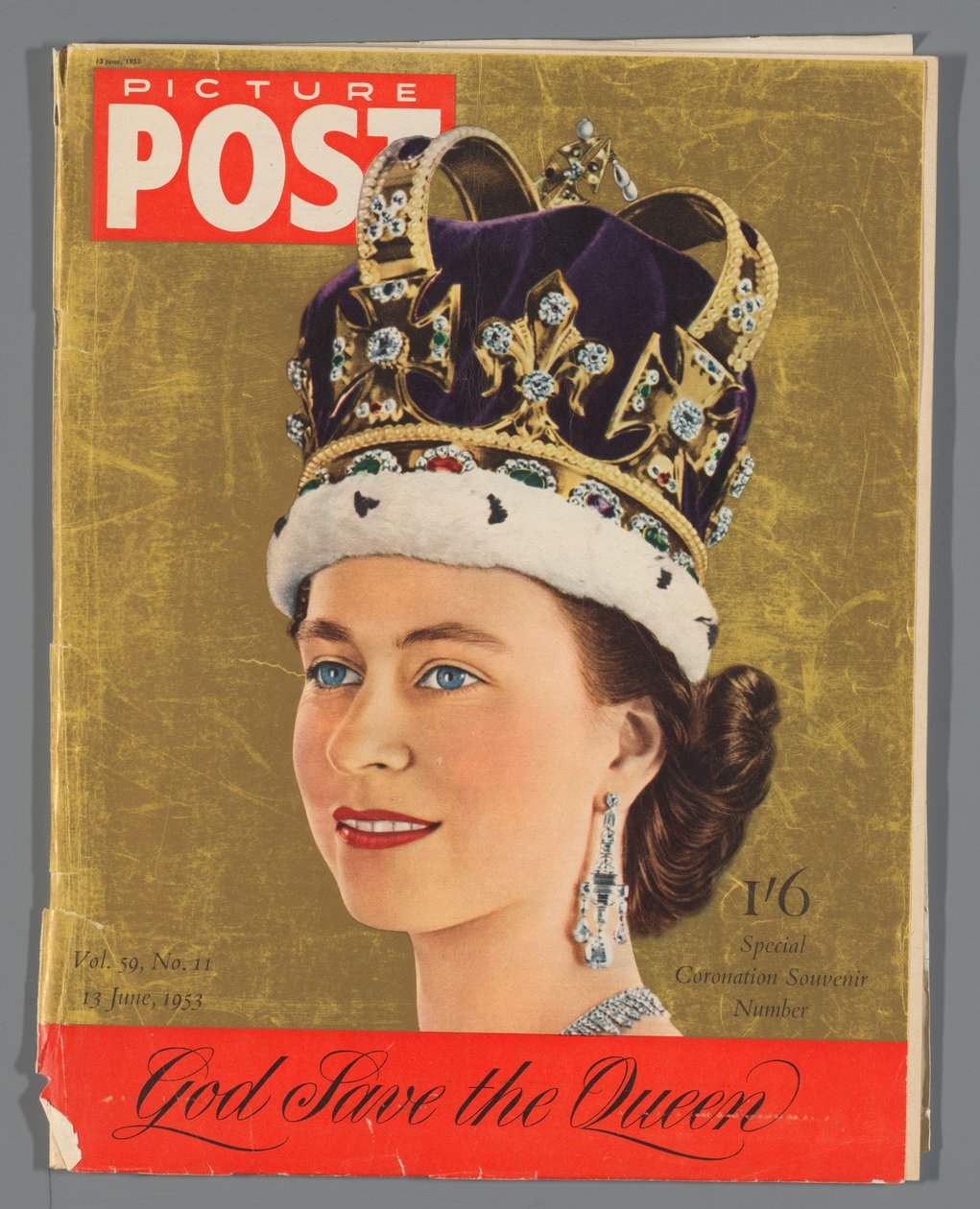 Copy of the Special Edition of the Picture Post for the Coronation of Queen Elizabeth II, June 13, 1953 (Picture Post / Special Coronation Souvenir Number) by Hulton Press Ltd.