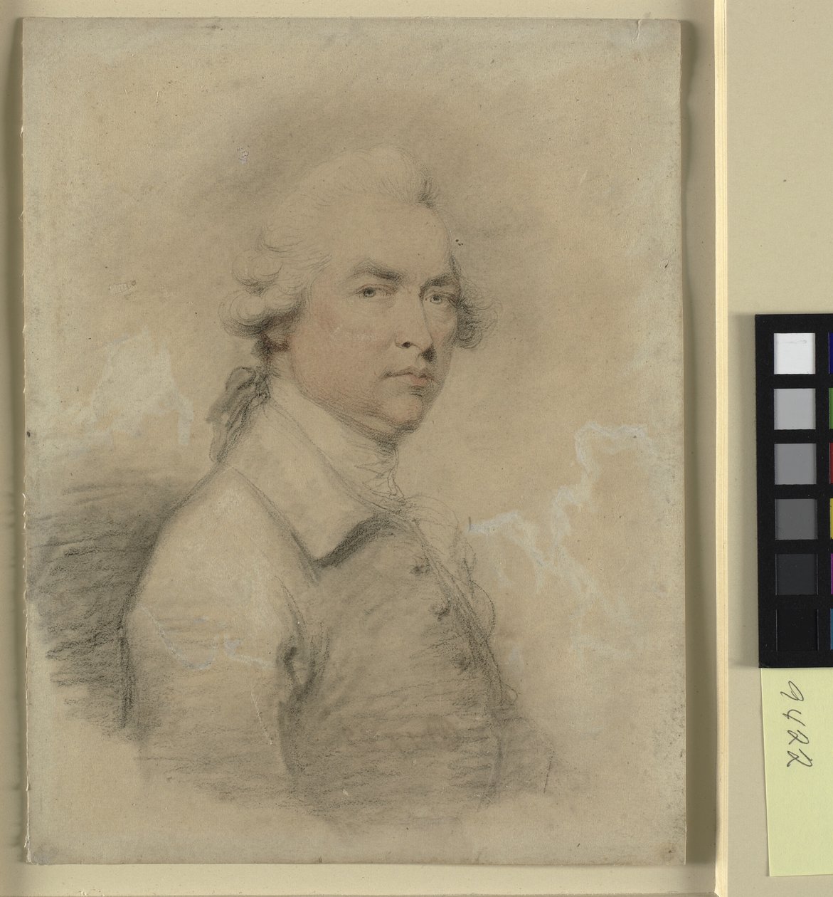 Head and Shoulders Portrait of a Man Turned to the Right by Humphry