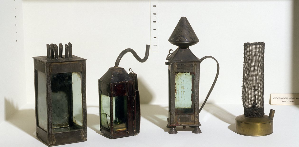 Miners lantern lamp on sale