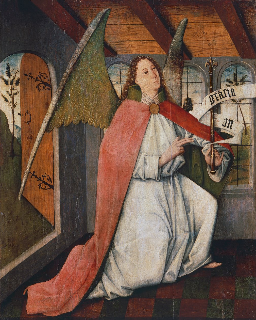 Archangel Gabriel (detail) by Hungarian School