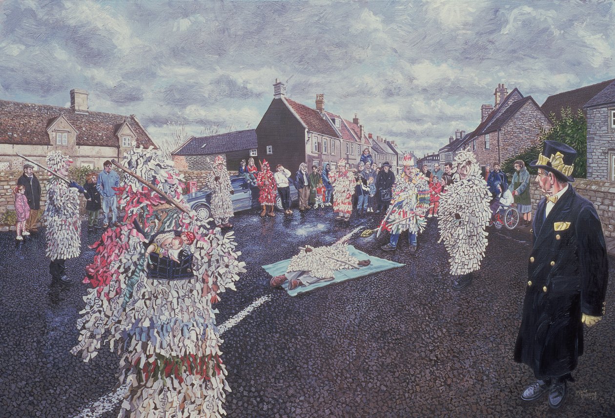 Boxing Day Mummers, Marshfield by Huw S. Parsons