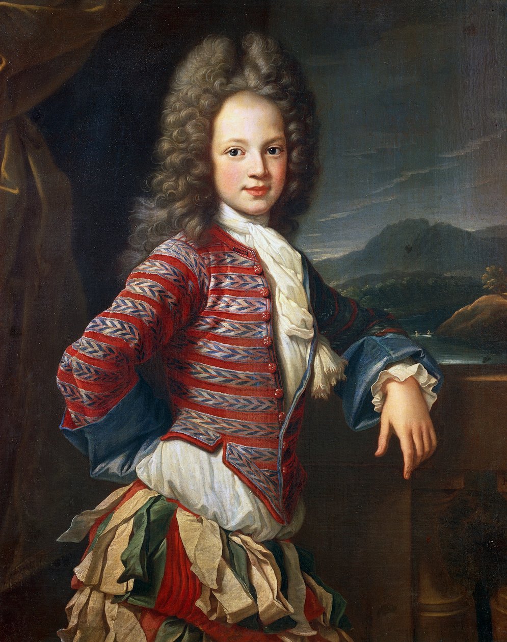 Scottish Prince, Painting by Hyacinthe Francois Rigaud