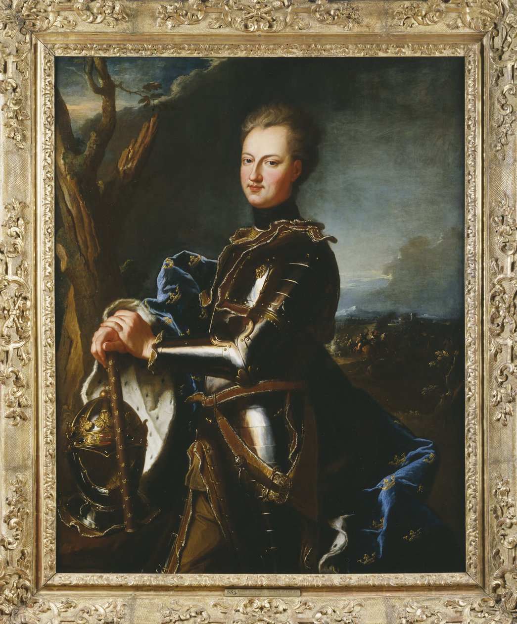 Karl XII, King of Sweden by Hyacinthe Rigaud