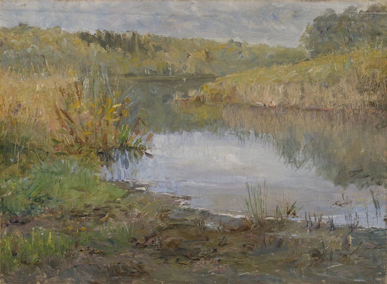 A River in France by Ida von Schulzenheim