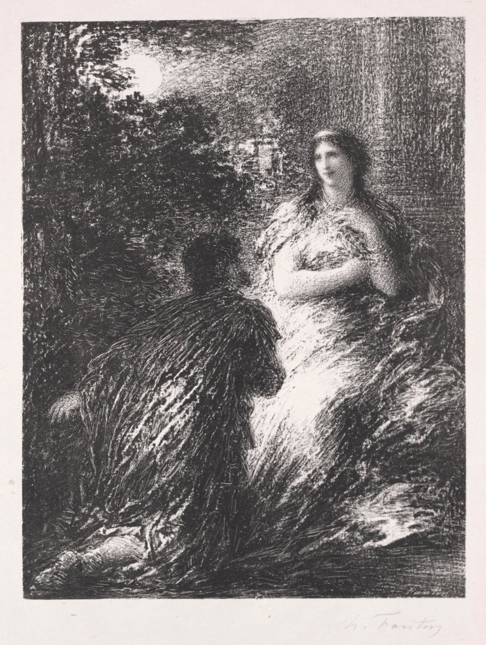 Duo des Troyens, 1894-1895 by Ignace Henri Jean Fantin Latour
