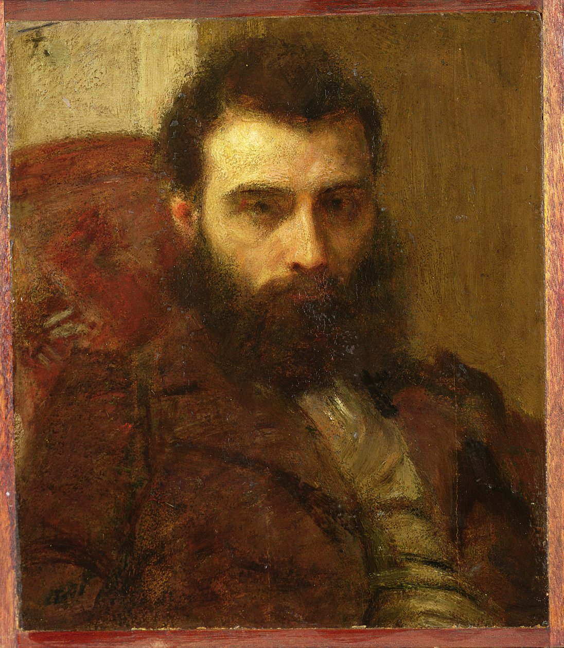 Portrait of a Man by Ignace Henri Jean Fantin Latour