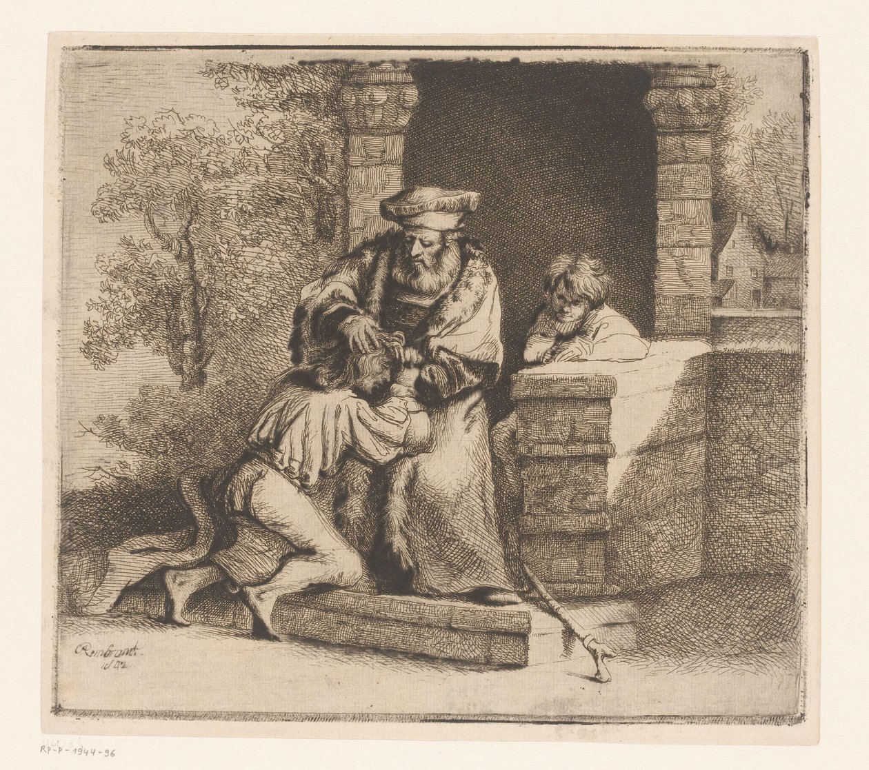 Return of the Prodigal Son by Ignace Joseph de Claussin (attributed to)