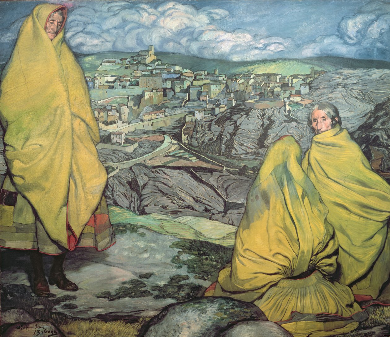 Women of Sepulveda, 1909 by Ignacio Zuloaga y Zabaleta