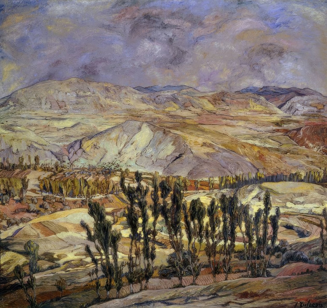Landscape in Calatayud by Ignacio Zuloaga y Zabaleta