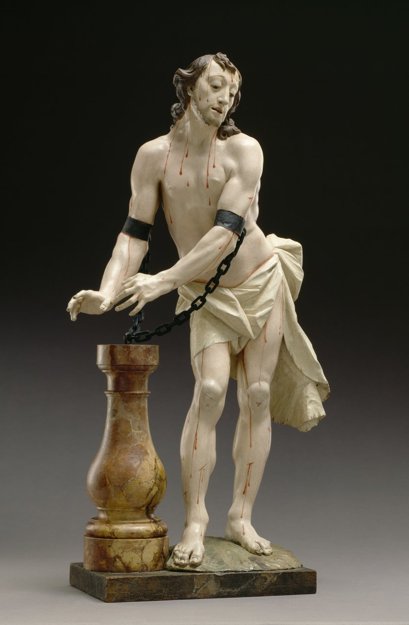Christ at the Column, 1754 by Ignaz Gunther