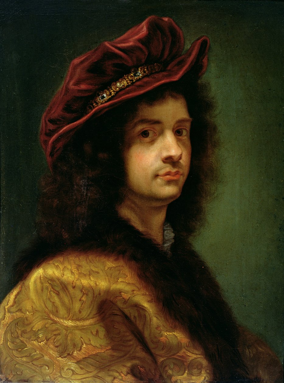 Self Portrait, 1667 by Il Baciccio