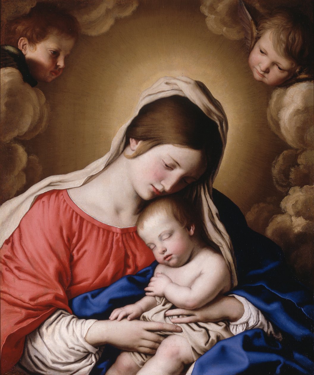 Madonna and Child by Il (1609 85) Sassoferrato