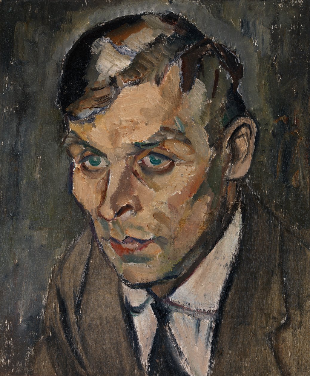 Portrait of Artist Väinö Kamppuri by Ilmari Aalto