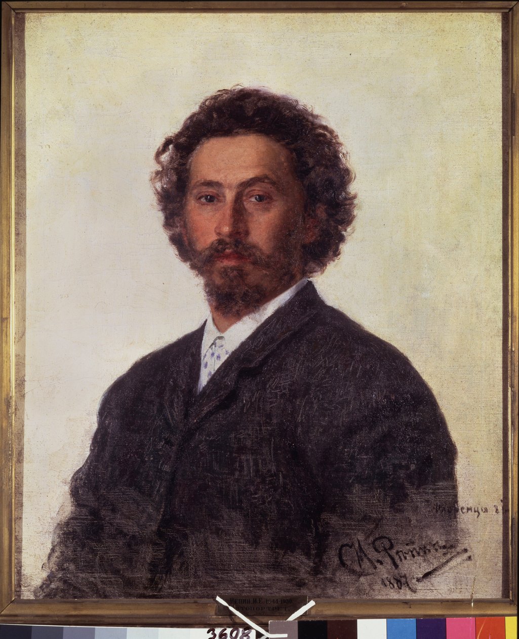 Self Portrait by Ilya Efimovich Repin