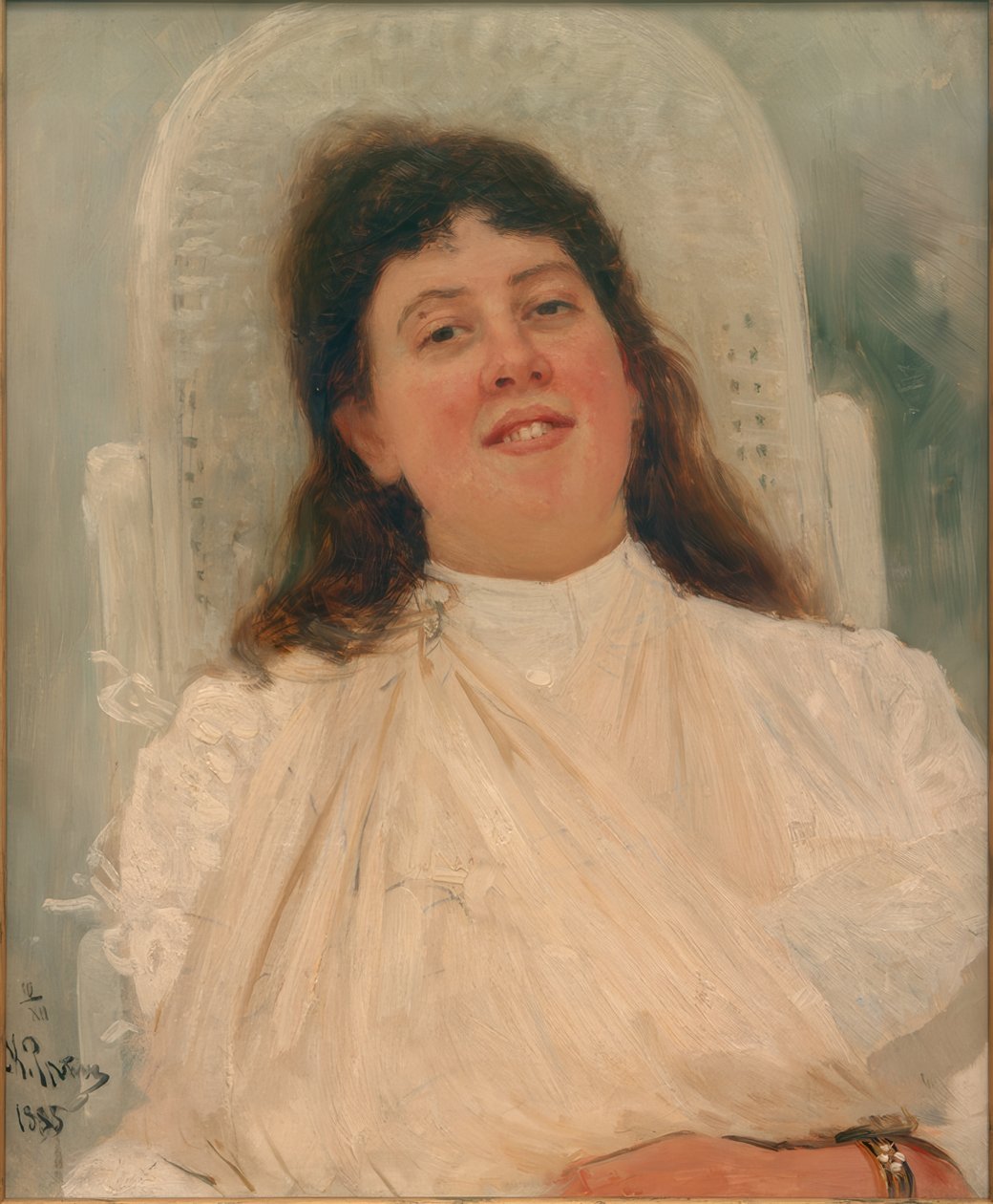 Portrait of Marianne von Werefkin by Ilya Efimovich Repin