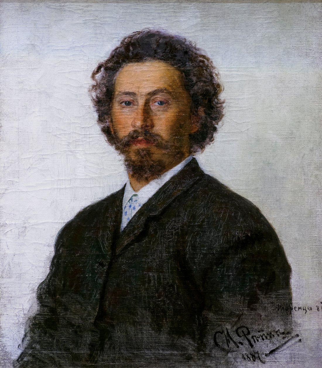 Ilya Repine Self-Portrait by Ilya Efimovich Repin