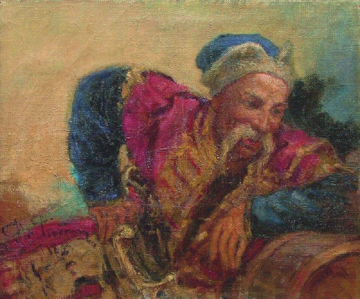 Otaman Ivan Sirko by Ilya Efimovich Repin