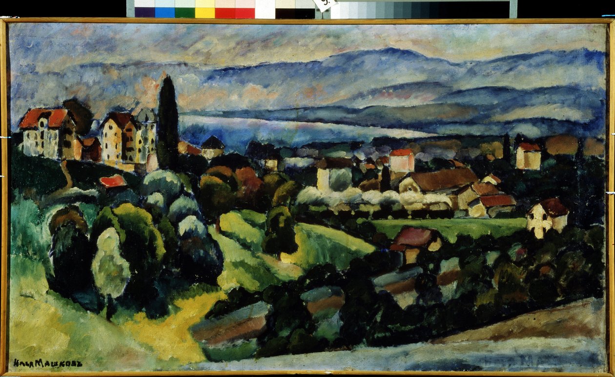 View of the Town of Nervi by Ilya Ivanovich Mashkov