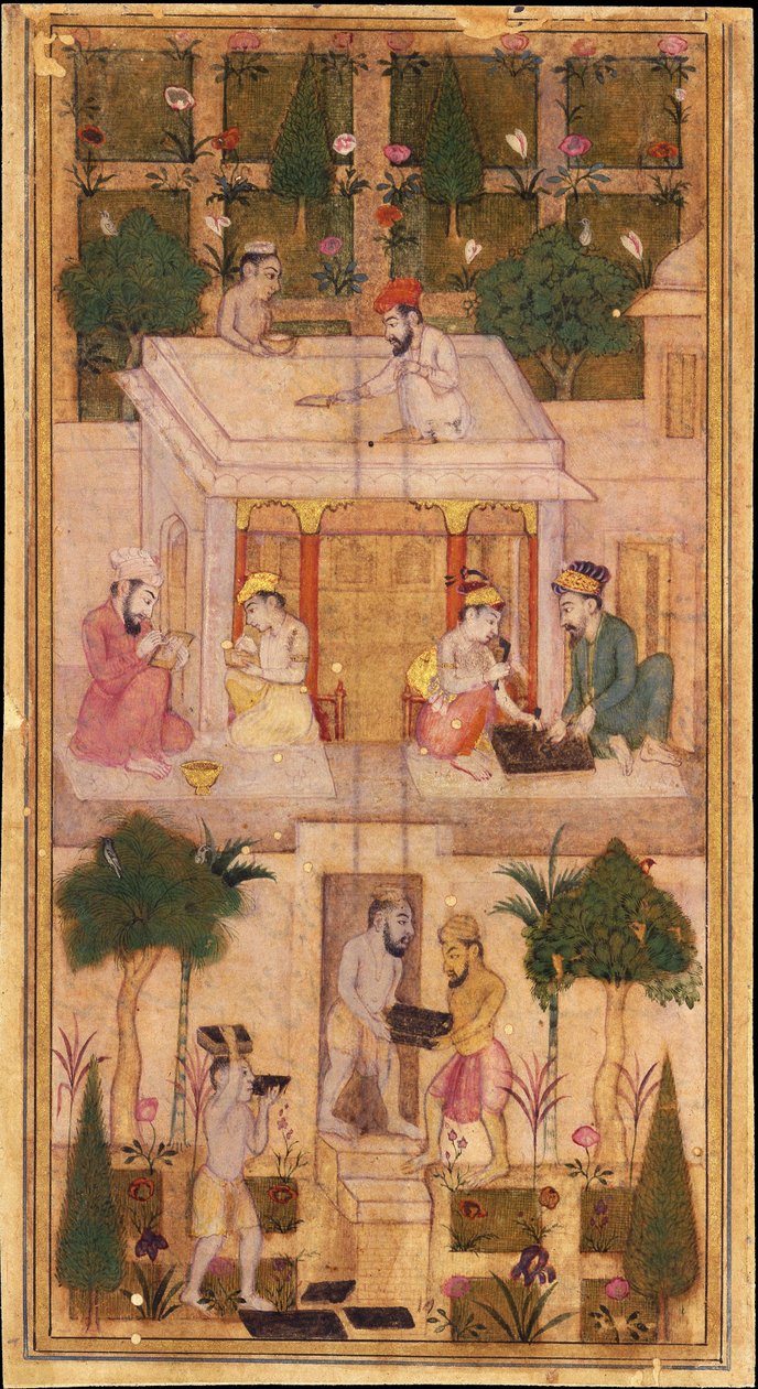 Making Books in a Garden by Indian Art