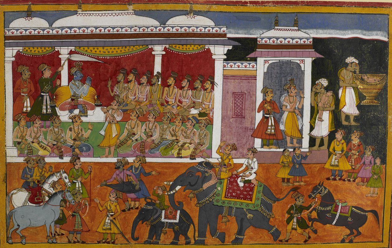 A Brahmin consults Rama about his son