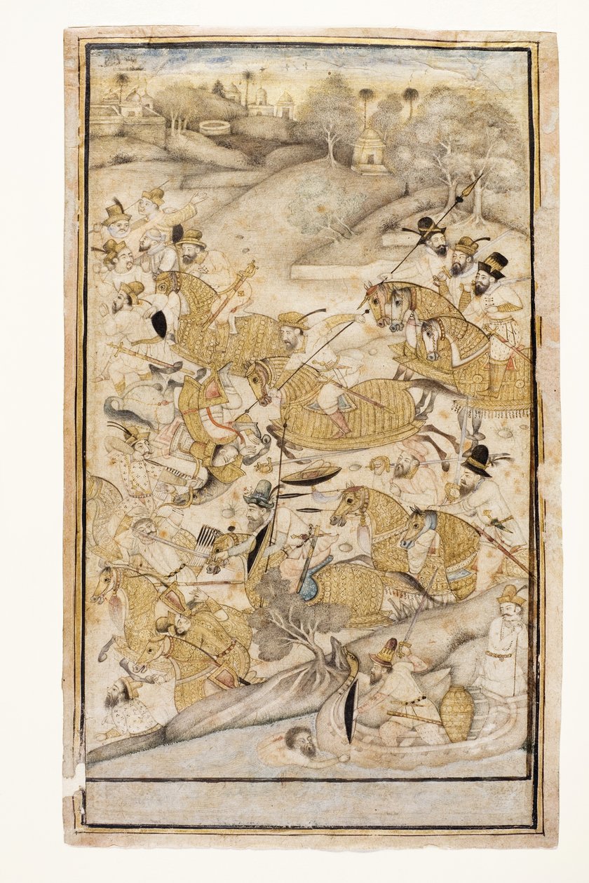 A Battle Fought by Europeans by Indian School