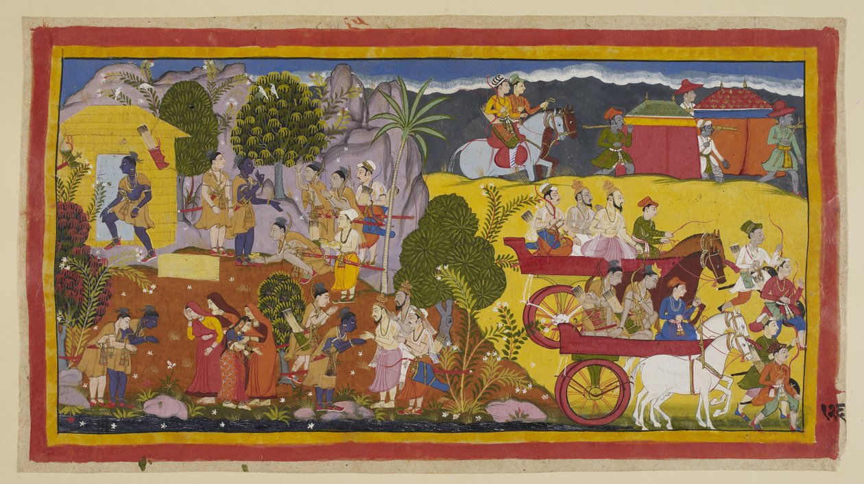 Despite the entreaties of his brother to return to rule Ayodhya, Rama ...